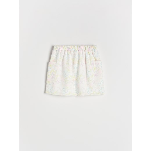 Reserved - Dzianinowa spódnica Disney - Kremowy Reserved 110 (4-5 lat) Reserved