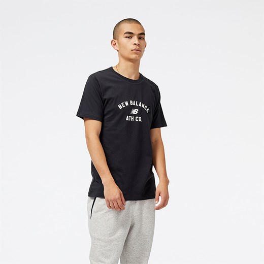 Koszulka męska New Balance MT31907BK – czarna ze sklepu New Balance Poland w kategorii T-shirty męskie - zdjęcie 154175641