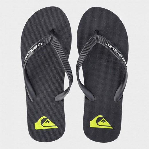 Męskie japonki QUICKSILVER Molokai Core Flip-Flops - czarne Quiksilver 45 Sportstylestory.com