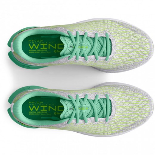 Męskie buty do biegania UNDER ARMOUR UA FLOW Velociti Wind 2 - zielone Under Armour 42,5 Sportstylestory.com