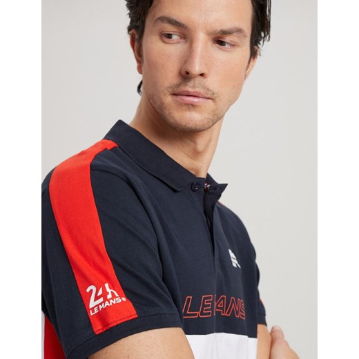 Polo LM24 P 0423 Granat-Czerwony M XXL Diverse