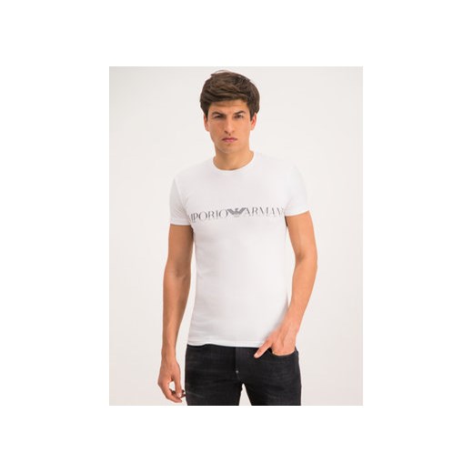 Emporio Armani Underwear T-Shirt 111035 9A516 00010 Biały Regular Fit XL MODIVO promocja