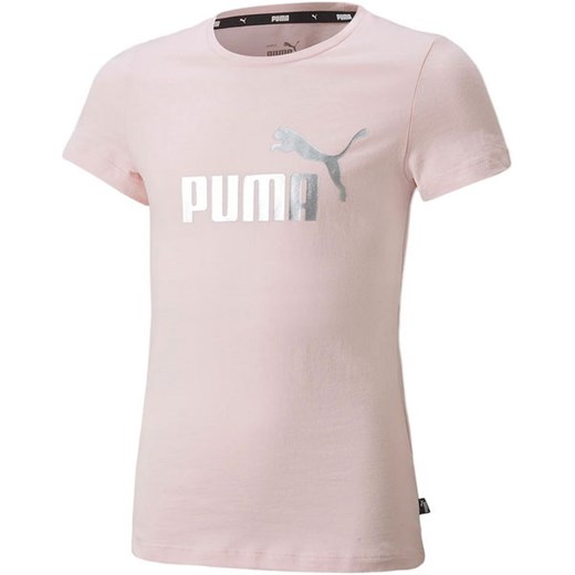 Bluzka dziewczęca Puma z krótkim rękawem 