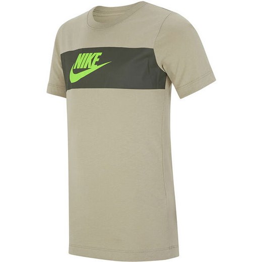 Koszulka chłopięca Sportswear Tee Chest Panel Nike Nike 128-137 wyprzedaż SPORT-SHOP.pl