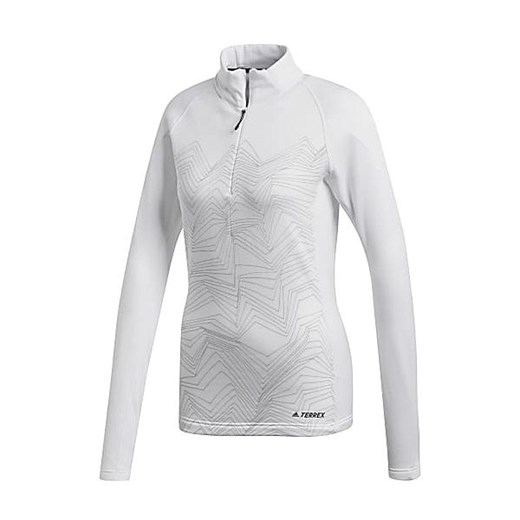 Longsleeve damski Terrex Icesky Adidas ze sklepu SPORT-SHOP.pl w kategorii Bluzki damskie - zdjęcie 154214733