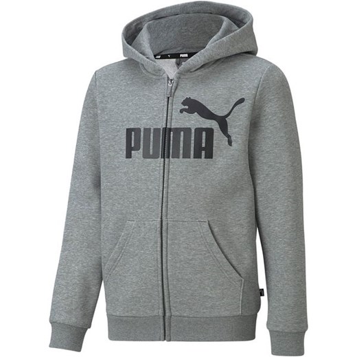Bluza juniorska ESS Big Logo FZ Hoodie Puma Puma 152cm okazja SPORT-SHOP.pl