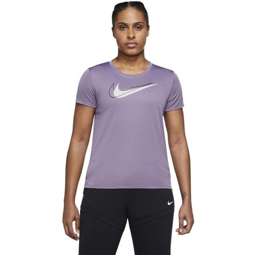 Koszulka damska Dri-FIT Swoosh Run Nike ze sklepu SPORT-SHOP.pl w kategorii Bluzki damskie - zdjęcie 154216703