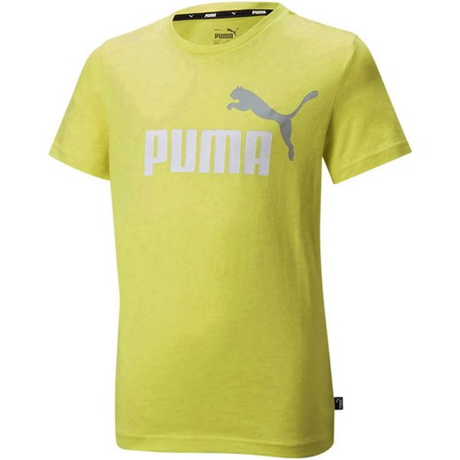 Koszulka juniorska Essentials+ 2 Colour Logo Tee Puma Puma 128cm promocyjna cena SPORT-SHOP.pl