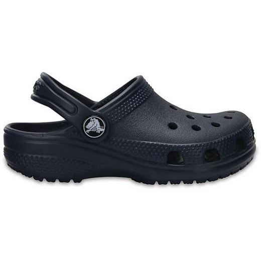 Klapki dziecięce Crocs czarne na lato bez zapięcia 