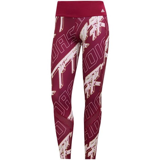 Legginsy damskie Own The Run Club Adidas ze sklepu SPORT-SHOP.pl w kategorii Spodnie damskie - zdjęcie 154224101