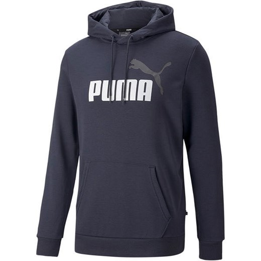 Bluza męska Essentials+ Two-Tone Big Logo Hoodie Puma ze sklepu SPORT-SHOP.pl w kategorii Bluzy męskie - zdjęcie 154226113