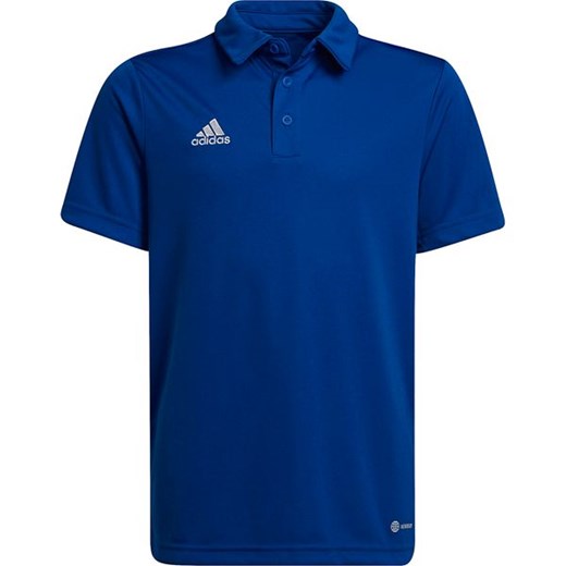 Koszulka juniorska polo Entrada 22 Adidas ze sklepu SPORT-SHOP.pl w kategorii T-shirty chłopięce - zdjęcie 154227761