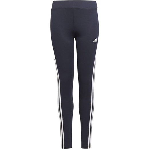 Legginsy dziewczęce Designed 2 Move 3-Stripes Tights Adidas ze sklepu SPORT-SHOP.pl w kategorii Spodnie dziewczęce - zdjęcie 154229881