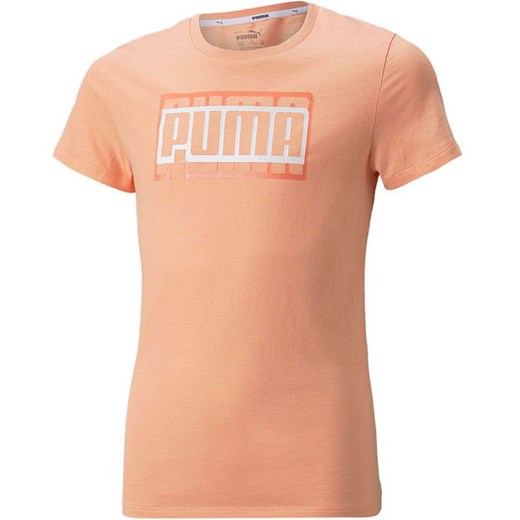 Koszulka młodzieżowa Alpha Tee Girl's Puma ze sklepu SPORT-SHOP.pl w kategorii Bluzki dziewczęce - zdjęcie 154240263