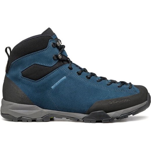 Scarpa buty trekkingowe męskie sportowe gore-tex niebieskie wiązane 