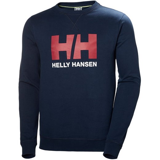 Bluza męska Logo Crew Sweat Helly Hansen ze sklepu SPORT-SHOP.pl w kategorii Bluzy męskie - zdjęcie 154249264