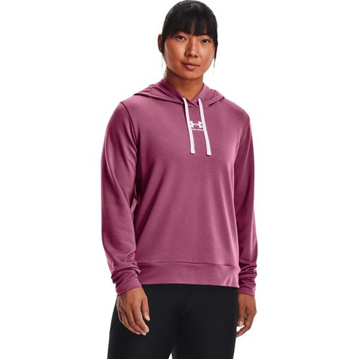 Bluza damska Rival Terry Hoodie Under Armour ze sklepu SPORT-SHOP.pl w kategorii Bluzy damskie - zdjęcie 154251542