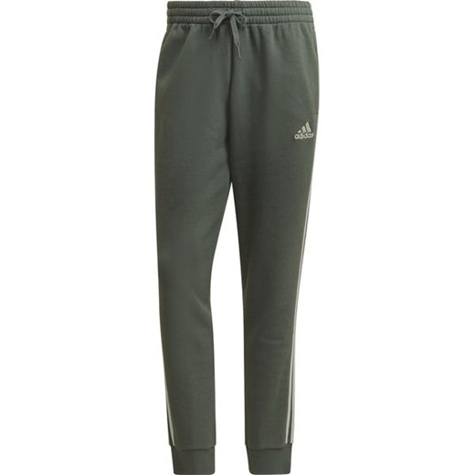 Spodnie dresowe męskie Essentials Fleece Tapered Cuff 3-Stripes Adidas ze sklepu SPORT-SHOP.pl w kategorii Spodnie męskie - zdjęcie 154264181