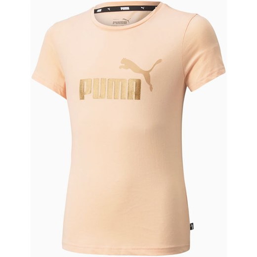 Koszulka dziewczęca ESS+ Logo Tee Puma Puma 140cm okazja SPORT-SHOP.pl