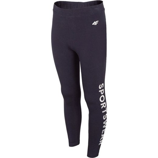 Legginsy dziewczęce HJL22 JLEG002 4F ze sklepu SPORT-SHOP.pl w kategorii Spodnie dziewczęce - zdjęcie 154269834