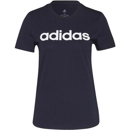 Koszulka damska Loungewear Essentials Slim Logo Tee Adidas ze sklepu SPORT-SHOP.pl w kategorii Bluzki damskie - zdjęcie 154270352