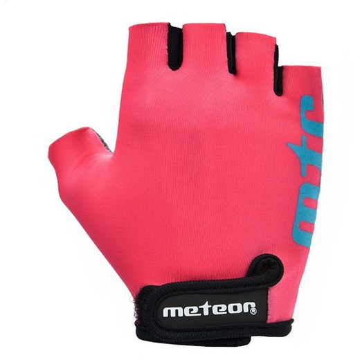 Rękawiczki rowerowe One Pink Junior Meteor ze sklepu SPORT-SHOP.pl w kategorii Rękawiczki dziecięce - zdjęcie 154273830