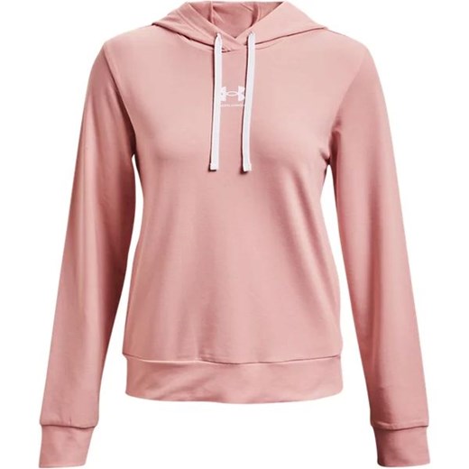 Bluza damska Rival Terry Hoodie Under Armour Under Armour S promocyjna cena SPORT-SHOP.pl