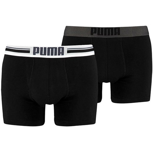 Bokserki męskie Placed Logo Boxer 2 pary Puma Puma M wyprzedaż SPORT-SHOP.pl