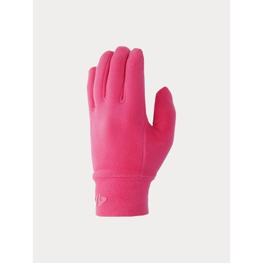 Różowe rękawiczki dziecięce 4F 
