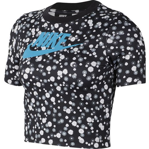 Koszulka damska NSW Heritage Top Floral SS Nike Nike XS promocyjna cena SPORT-SHOP.pl