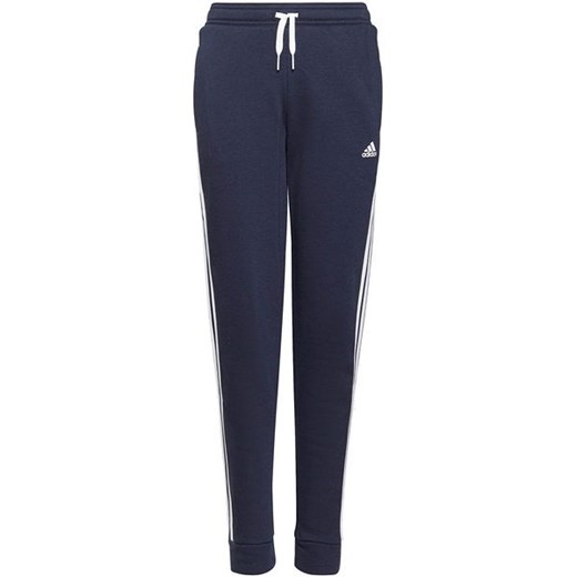 Spodnie dresowe dziewczęce Essentials 3-Stripes French Terry Joggers Adidas ze sklepu SPORT-SHOP.pl w kategorii Spodnie dziewczęce - zdjęcie 154279962