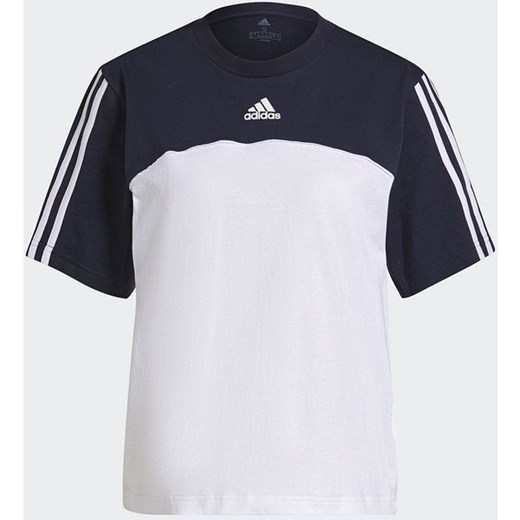 Koszulka damska 3-Stripes Essentials Boyfriend Tee Adidas M wyprzedaż SPORT-SHOP.pl