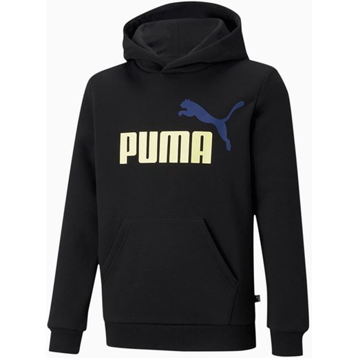 Bluza juniorska ESS+ 2 Col Big Logo Hoodie Puma Puma 128cm okazja SPORT-SHOP.pl