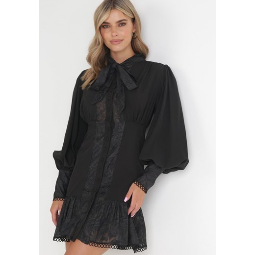 Sukienka Born2be z długimi rękawami mini 