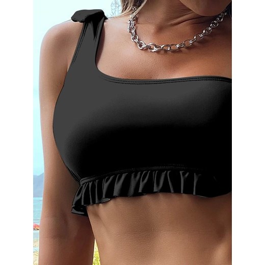 SHEIN Czarny top figi bikini komplet (L) 40 (L) SUPELO