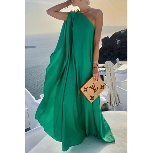 Sukienka VALDORA GREEN M promocyjna cena Ivet Shop