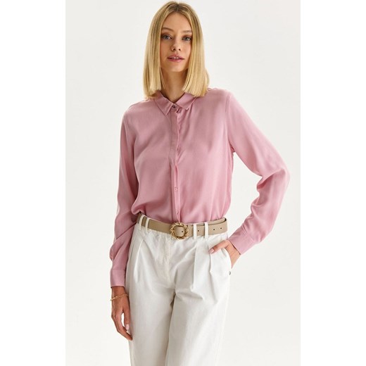 Klasyczna damska koszula w kolorze różowym SKL3431, Kolor różowy, Rozmiar 34, Top Secret 38 Primodo