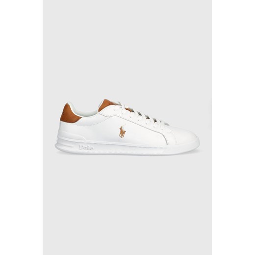 Polo Ralph Lauren sneakersy Hrt Ct II kolor biały 809877598001 ze sklepu ANSWEAR.com w kategorii Trampki męskie - zdjęcie 154331810