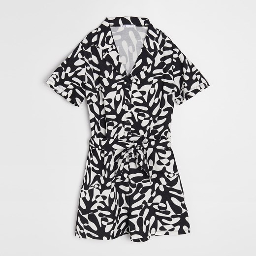 Sinsay - Kombinezon z paskiem - Wielobarwny Sinsay XL Sinsay