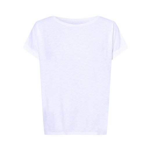 Juvia T-shirt damski Kobiety Dżersej biały jednolity ze sklepu vangraaf w kategorii Bluzki damskie - zdjęcie 154366564