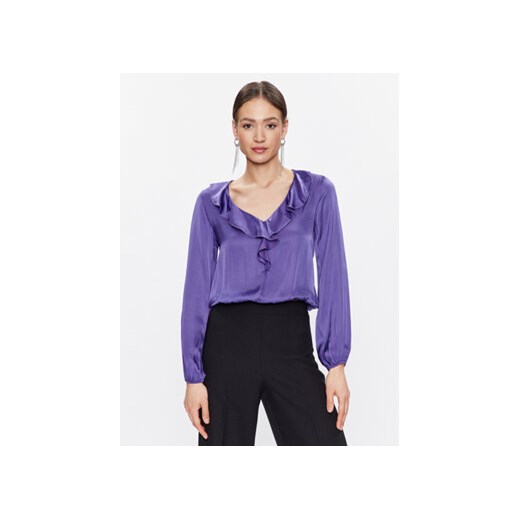 Dixie Bluzka C239U066 Fioletowy Regular Fit Dixie M MODIVO