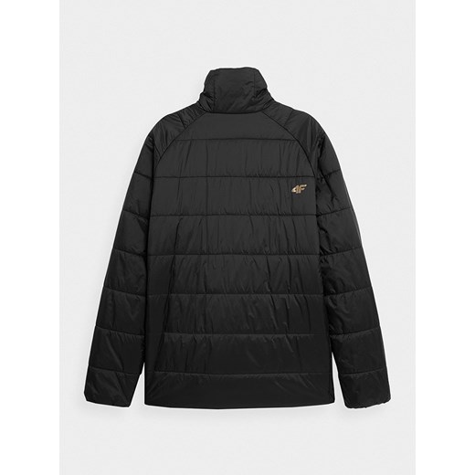 Pikowana kurtka trekkingowa w kolorze czarno-brązowym M okazja Limango Polska