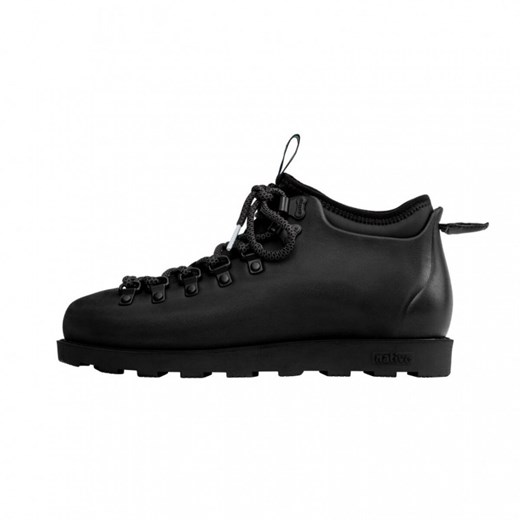 Buty trekkingowe damskie Native sportowe sznurowane czarne