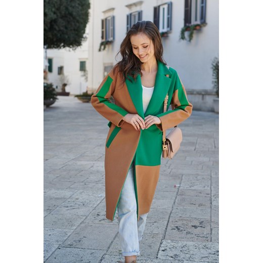 Klasyczny płaszcz Inner Energy, XS M NAOKO