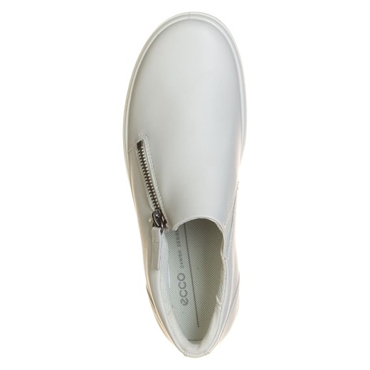 Skórzane slippersy "Soft Classic" w kolorze białym Ecco 38 okazja Limango Polska