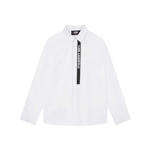 KARL LAGERFELD Koszula Z25400 D Biały Regular Fit Karl Lagerfeld 14Y MODIVO