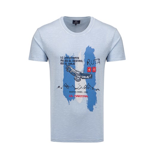 T-shirt La Martina Veron ze sklepu S'portofino w kategorii T-shirty męskie - zdjęcie 154397701