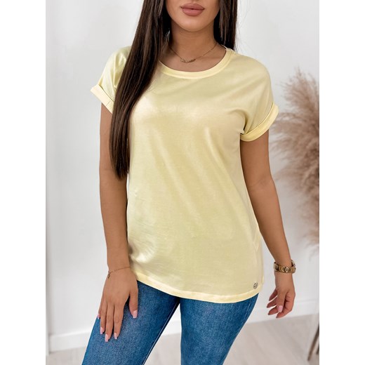 bluzka germa żółta uni ze sklepu UBRA w kategorii Bluzki damskie - zdjęcie 154398822