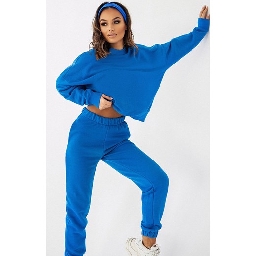 Bluza oversize Morelli w kolorze niebieskim D30, Kolor niebieski, Rozmiar XS/S, Ivon ze sklepu Primodo w kategorii Bluzy damskie - zdjęcie 154401754