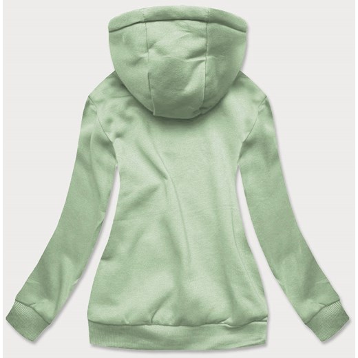Damska bluza dresowa pistacjowa (W02-60) ze sklepu goodlookin.pl w kategorii Bluzy damskie - zdjęcie 154403944